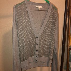 Gray banana republic sweater